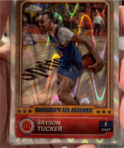 2024 Topps Chrome McDonald's All American #33 Bryson Tucker — front