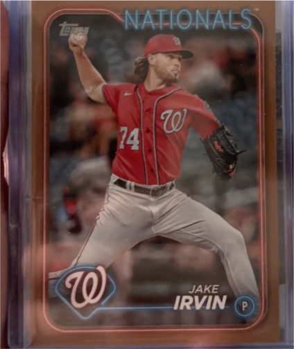 2024 Topps Series 2 #621 Jake Irvin — front