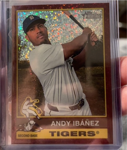 2025 Topps Heritage #94 Andy Ibáñez — front