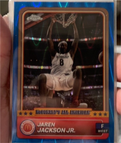 2024 Topps Chrome McDonald's All American #94 Jaren Jackson Jr. — front