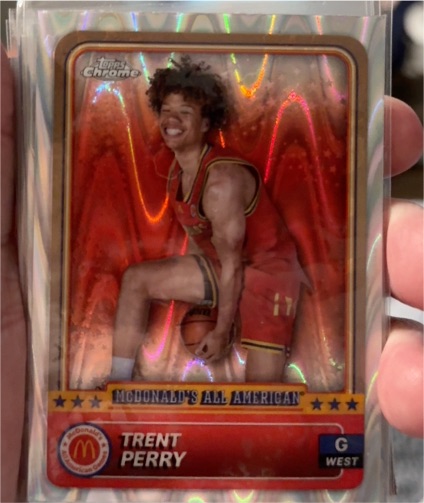 2024 Topps Chrome McDonald's All-American #40 Trent Perry — front