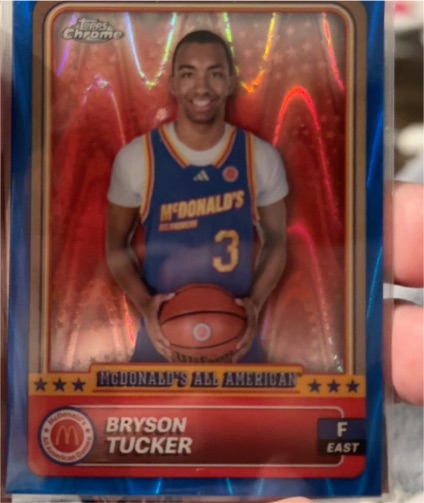 2024 Topps Chrome McDonald's All American #83 Bryson Tucker — front