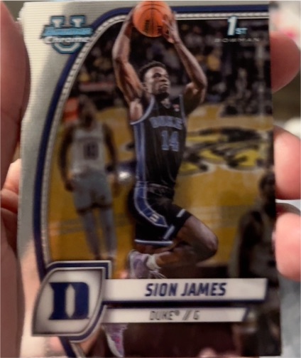 2024-25 Bowman U Chrome #63 Sion James — front
