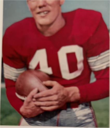1950s Hopalong Cassady Ohio State Buckeyes Football Photo — front