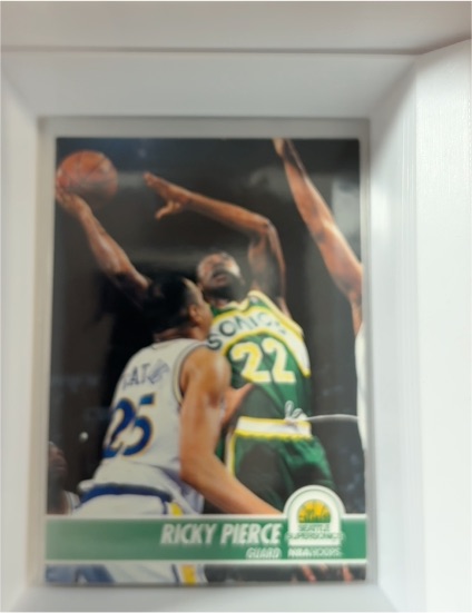 1994-95 NBA Hoops #205 Ricky Pierce — front
