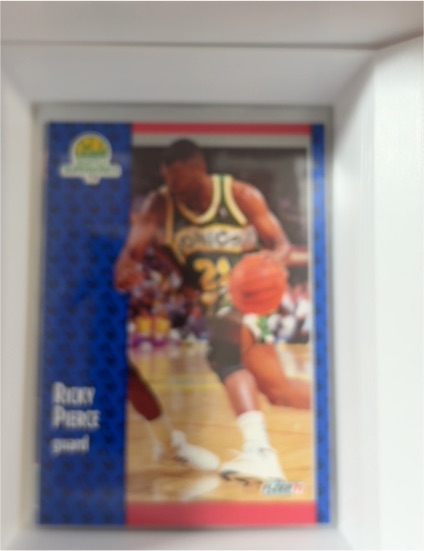 1991-92 Fleer #195 Ricky Pierce — front