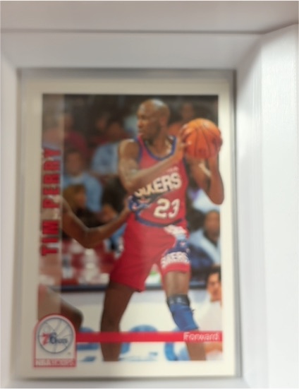 1992-93 NBA Hoops #448 Tim Perry — front