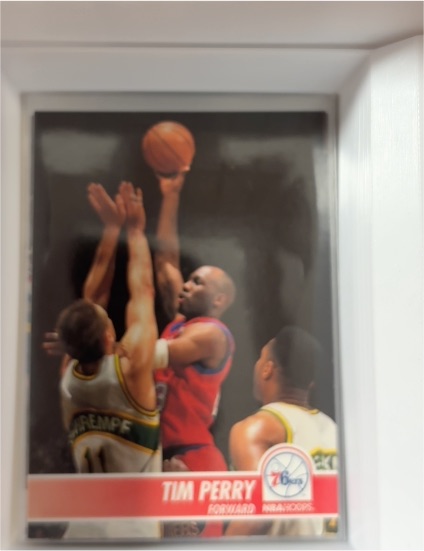 1994-95 Hoops #163 Tim Perry — front