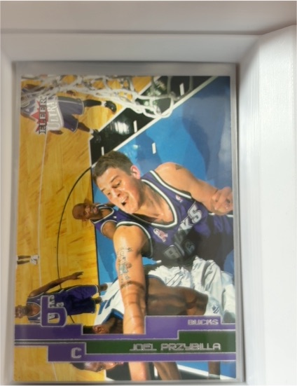 2001-02 Fleer Premium #99 Joel Przybilla Milwaukee Bucks — front