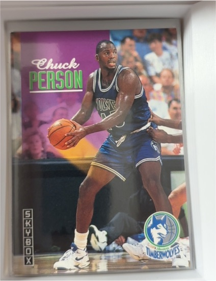 1992-93 SkyBox #370 Chuck Person — front