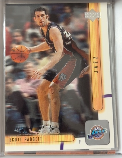 2001-02 Upper Deck #394 Scott Padgett — front