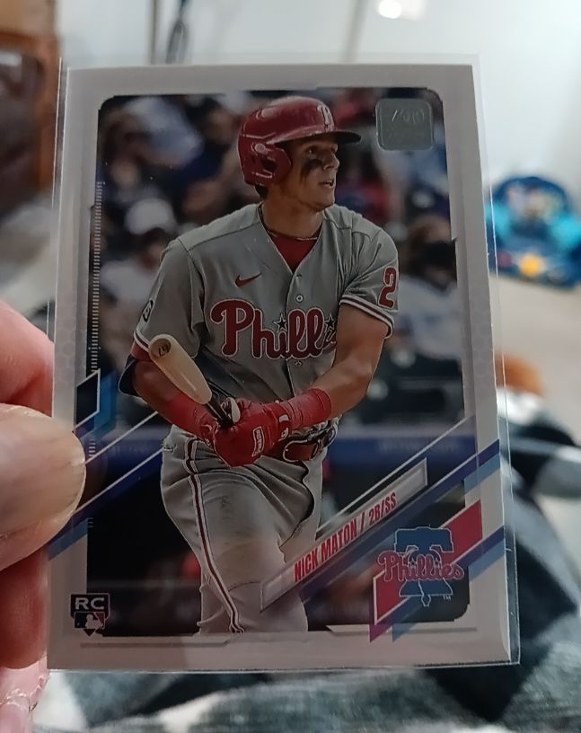 2021 Topps Update #US251 Nick Maton — front