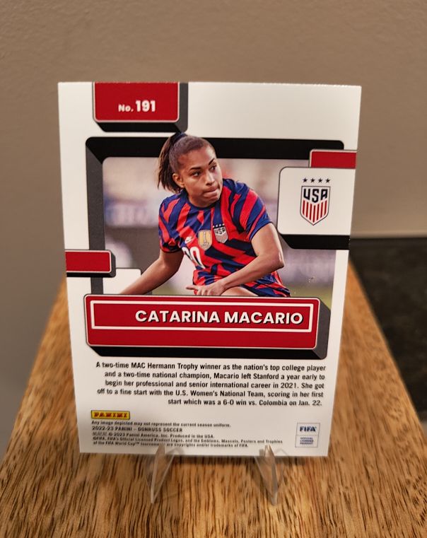 2022-23 Panini Donruss #191 Catarina Macario — front
