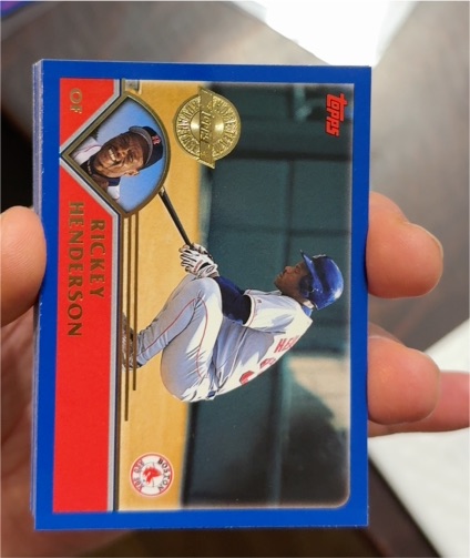 2003 Topps #72 Rickey Henderson — front