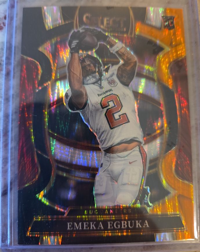 2025 Panini Select #37 Emeka Egbuka — front