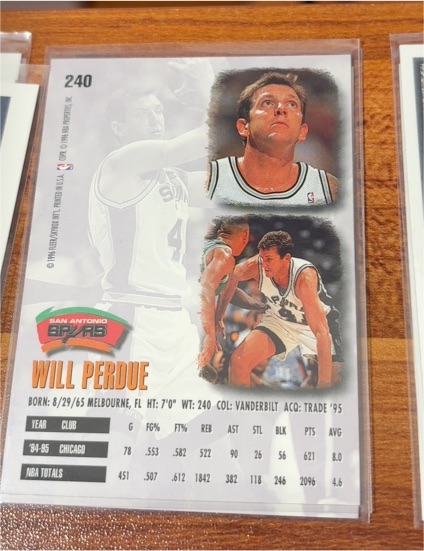 1997-98 Topps #77 Will Perdue — front