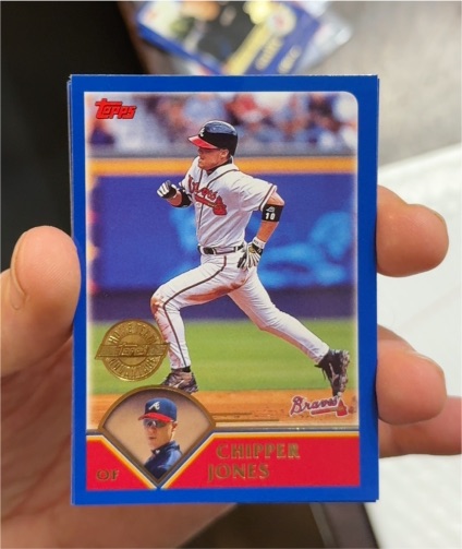 2003 Topps #370 Chipper Jones — front