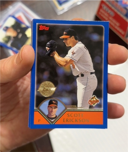 2003 Topps #470 Scott Erickson — front