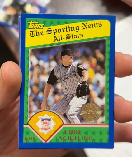 2003 Topps The Sporting News All-Stars #717 Curt Schilling — front