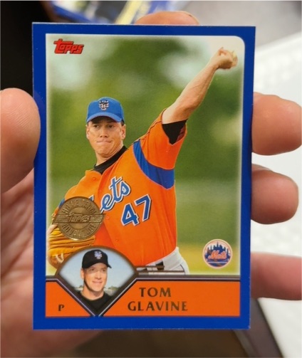 2003 Topps #577 Tom Glavine — front