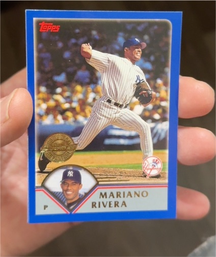 2003 Topps #548 Mariano Rivera — front