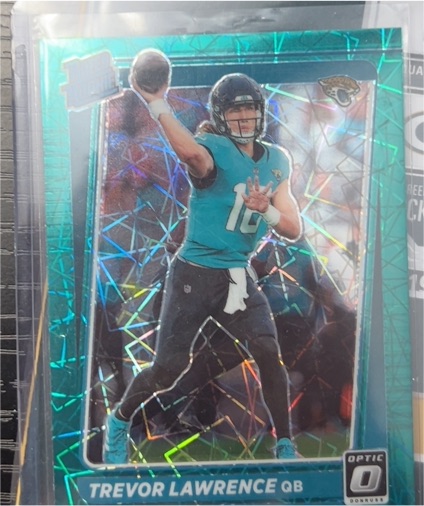 2021 Panini Donruss Optic #201 Trevor Lawrence — front