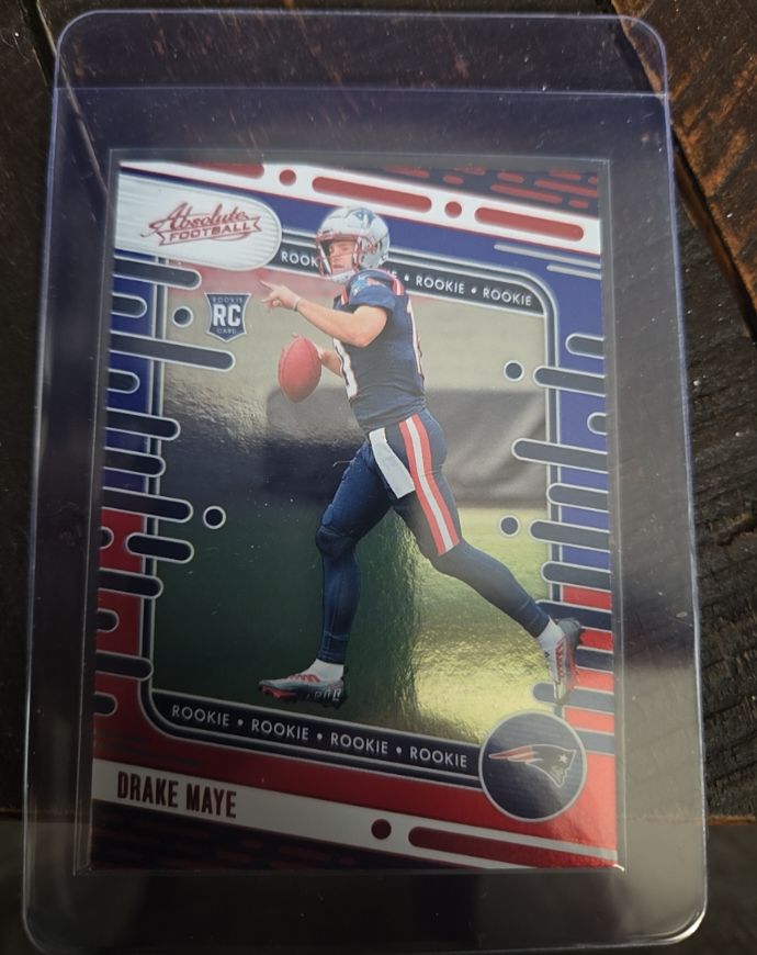2024 Panini Absolute Football #103 Drake Maye — front