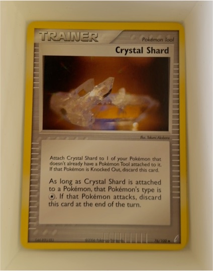 2006 EX Crystal Guardians #76 Crystal Shard — front