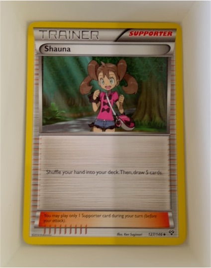 2015 Pokémon XY Base Set #127 Shauna — front