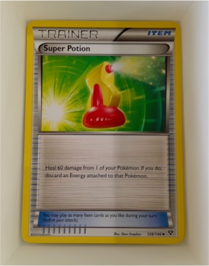 2014 Pokémon XY Base Set #128 Super Potion — front