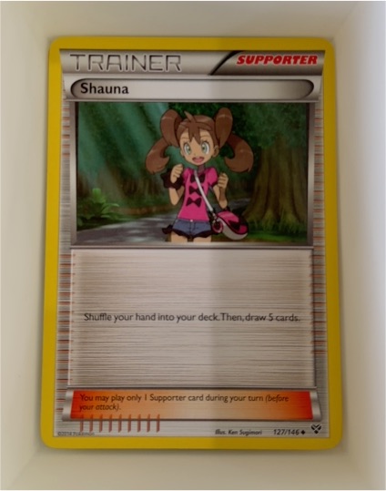 2014 Pokémon XY Base Set #127 Shauna — front