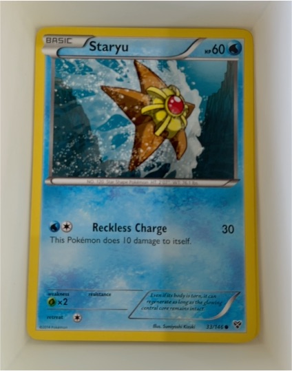 2014 Pokémon XY #33 Staryu — front