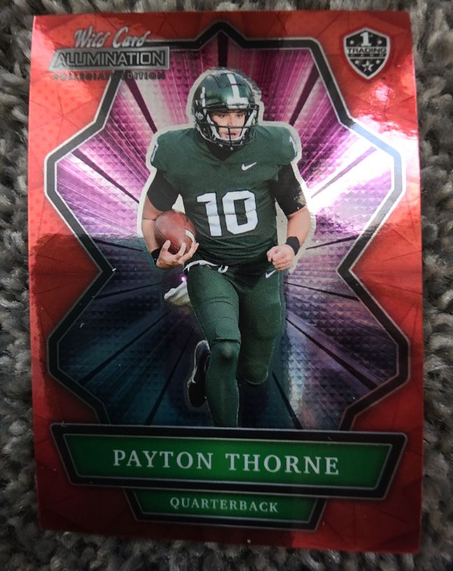 2021 Wild Card Alumination Collegiate Edition #ANBC-66 Payton Thorne — front