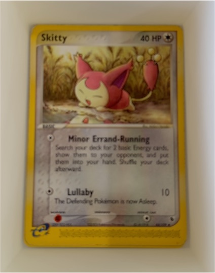 2003 Pokémon EX Ruby & Sapphire #44 Skitty — front