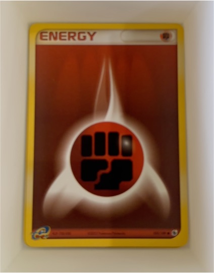 2003 Pokemon Ruby & Sapphire #105 Fighting Energy — front
