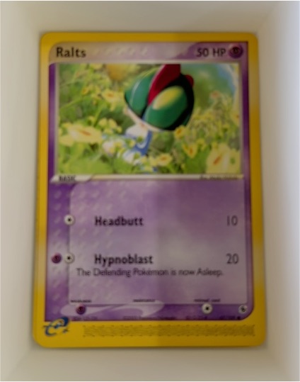 2003 Pokemon EX Ruby & Sapphire #67 Ralts — front