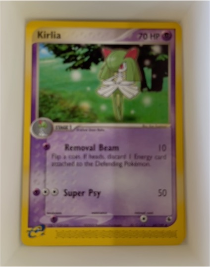 2003 Pokemon EX Ruby & Sapphire #34 Kirlia — front