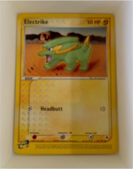 2003 Pokemon Ruby & Sapphire #52 Electrike — front