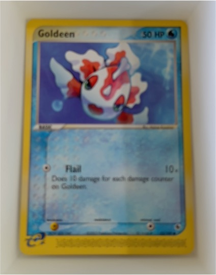 2003 EX Ruby & Sapphire #55 Goldeen — front