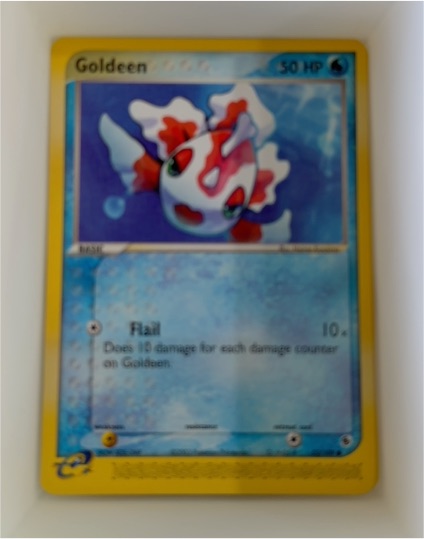 2003 Pokémon EX Ruby & Sapphire #55 Goldeen — front