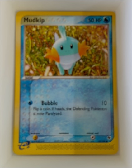 2003 Pokemon Ruby & Sapphire #59 Mudkip — front