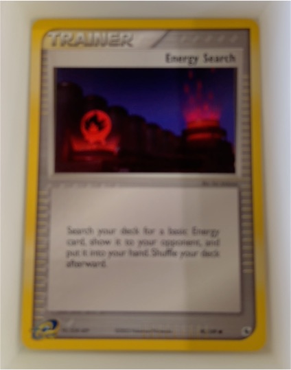 2003 Pokémon EX Ruby & Sapphire #90 Energy Search — front