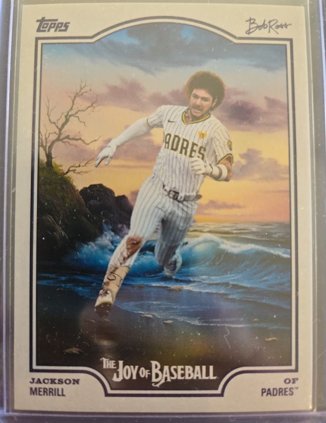 2025 Topps x Bob Ross The Joy of Baseball #39 Jackson Merrill — front