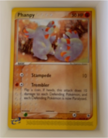 2003 Pokemon EX Ruby & Sapphire #62 Phanpy — front