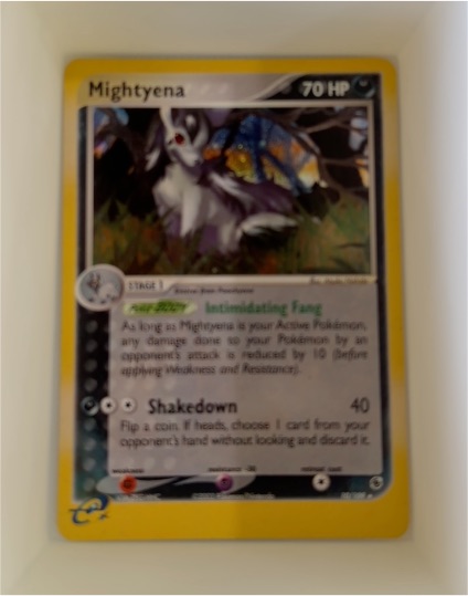 2003 Pokémon EX Ruby & Sapphire #10 Mightyena — front