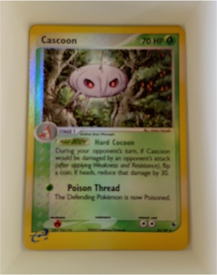 2003 Pokémon Ruby & Sapphire #26 Cascoon — front