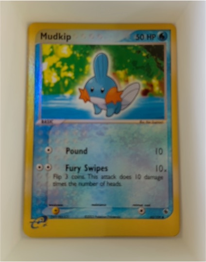 2003 Pokémon Ruby & Sapphire #60 Mudkip — front