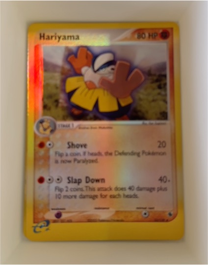 2003 Pokémon Ruby & Sapphire #33 Hariyama — front