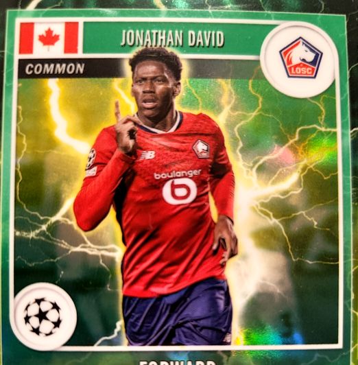 2024-25 Topps Merlin #MG-10 Jonathan David — front