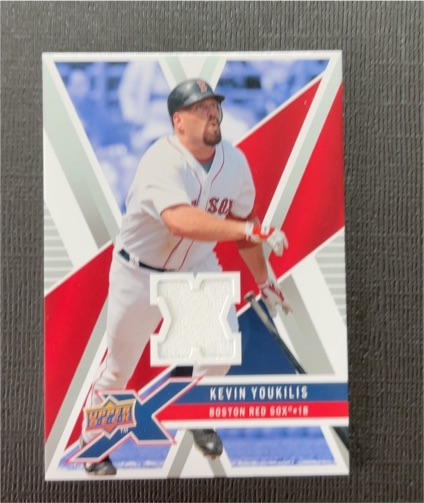 2008 Upper Deck X #UDXM-KY Kevin Youkilis — front